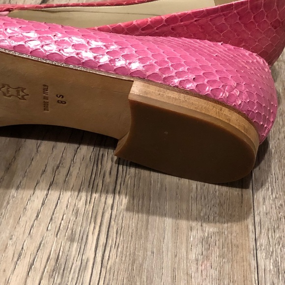 Garolini Moda bright pink flats. Size 8. - Picture 4 of 4